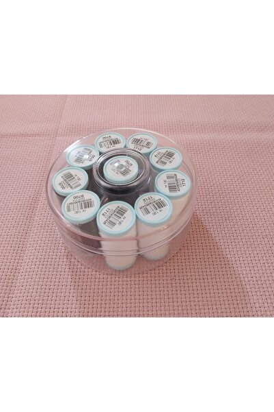 Puppets Σχοινί ραπτικής 10 τεμαχίων και κουτί (ΑΣΠΡΟ ΚΑΙ ΜΑΥΡΟ)