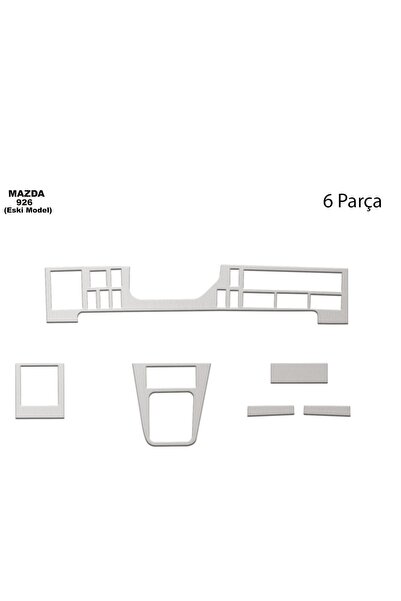 meriç cockpit design ميريك® مازدا 926 غطاء الطوربيد الأمامي من الألومنيوم 6 ق...