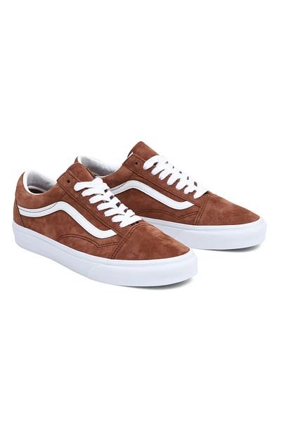 Dark new arrivals brown vans
