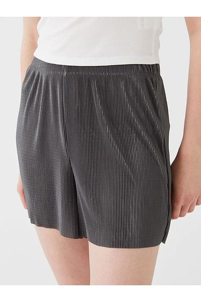 LC Waikiki Lcw Vision Elastic Waist Comfortable Fit Plain Women's Shorts