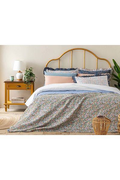 English Home Deep Joy Single Multi-Purpose Cover 160x220 Cm Blue