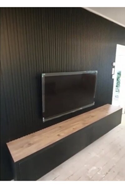 AGT Akyürek Lb 3783 Model Soft Siyah Renk Dekor Profil Duvar Kaplama Panel Lambri