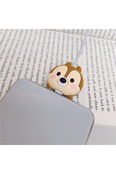 EDELFU Iphone / Ipad Uyumlu Sevimli Şarj Kablosu Koruyucu Bükülmeye Ve Kopmay...