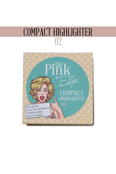 The Pink Ellys Compact Highlighter 02
