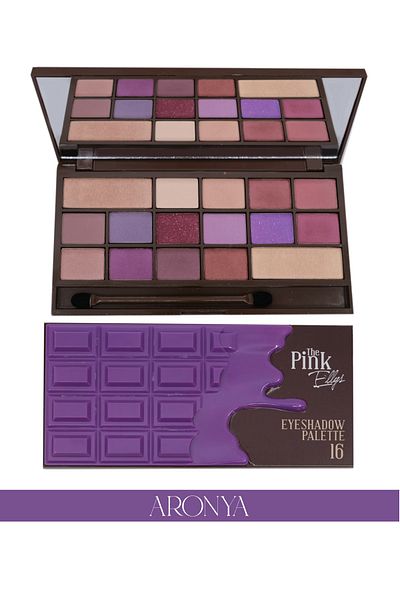 The Pink Ellys 04 Aronya Palette 16 Pack Eyeshadow