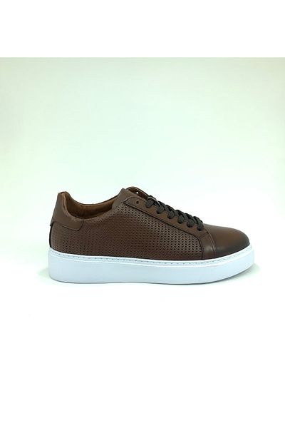 Clasica Ανδρικά δερμάτινα παπούτσια sneaker καφέ