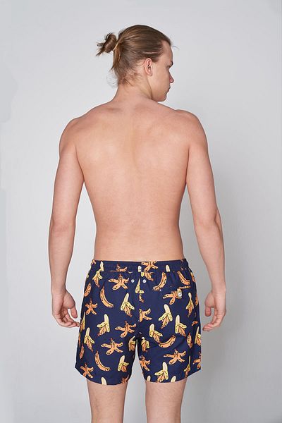 John Frank Pantaloni scurți pentru costum de baie, multicolori