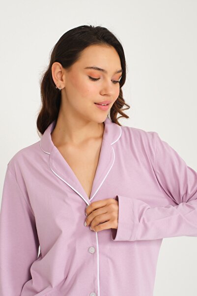 Miespiga Women's Shirt Pants Pajama Set