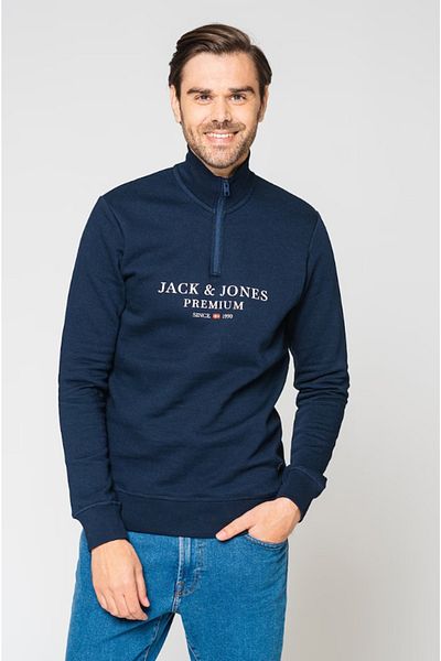 Jack & Jones Erekek Half Zipper Sweatshirt - 12218291
