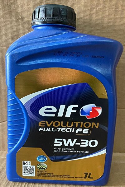 ELF Evolution Full-tech Fe 5w/30 Full Sentetik Partiküllü Motor Yağı 1 Lt Dizel Ve Benzinli Araçlar