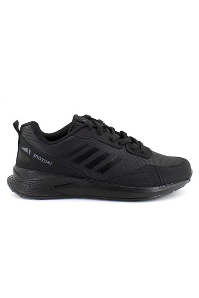 Afilli Bărbați negri groși zilnic picior mărime mare 46 47 48 pantofi sport pantofi de antrenament pentru mers pe jos