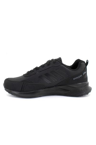 Afilli Bărbați negri groși zilnic picior mărime mare 46 47 48 pantofi sport pantofi de antrenament pentru mers pe jos
