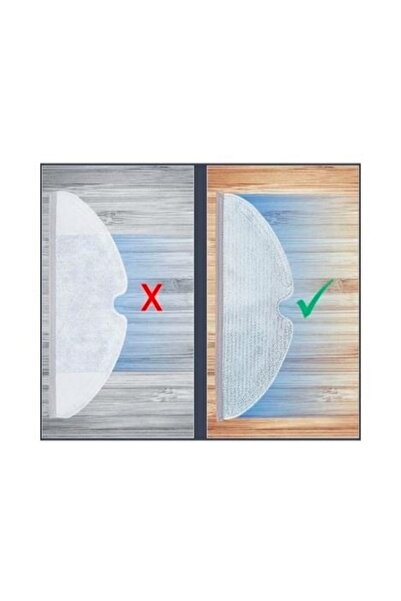 srfn ticaret Roborock S51 - 2 Συμβατά υφάσματα σφουγγαρίστρας από ίνες