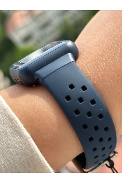 Jaga Dark Blue Silicone Band, Waterproof, (SUITABLE FOR POOL, SEA USE) Digital Sports Wristwatch