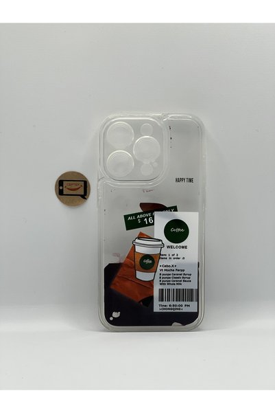 Ceptex iPhone 14 Pro Compatible Starbucks Juicy Case