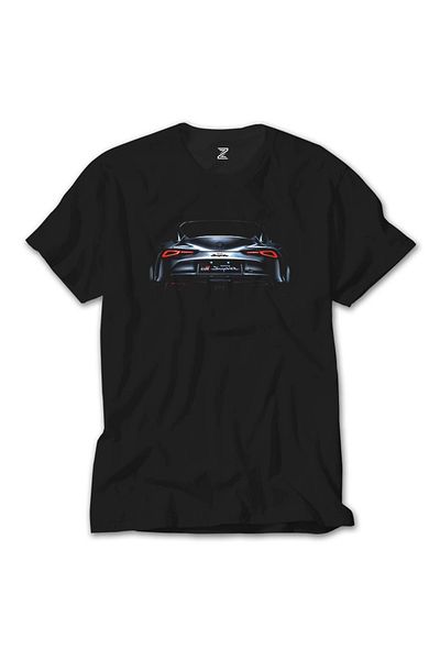 Z zepplin Tricou negru Toyota Supra Mk4