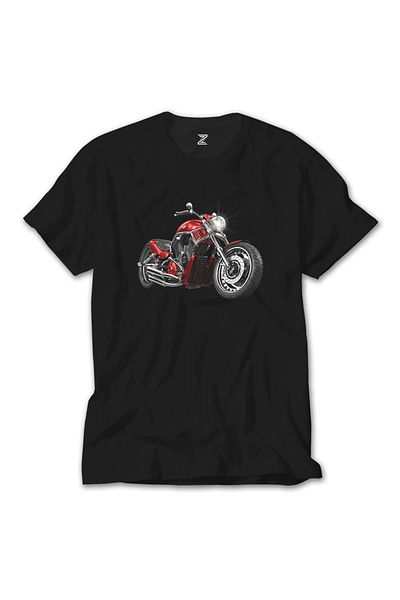 Z zepplin Μαύρο T-Shirt Chopper Cruiser