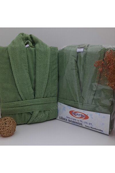 Sertay %100 Pamuk Lüks Tek Bornoz