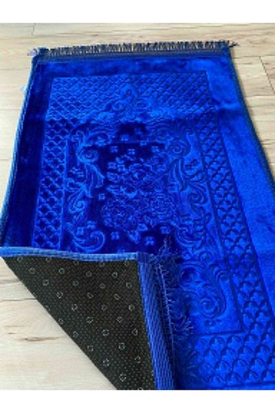 Sarar Luxury Home - Gift Dowry Prayer Rug with Palace, Thick Soft Plush, Non-Slip Base