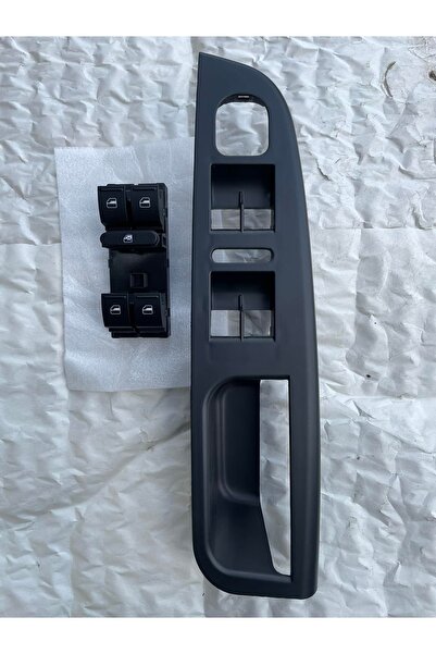 glf Golf 5-6 Jetta Uyumlu Nikelajlı Sol Cam Acma Düğme Ve Cerceve Yakımı 2 Parca