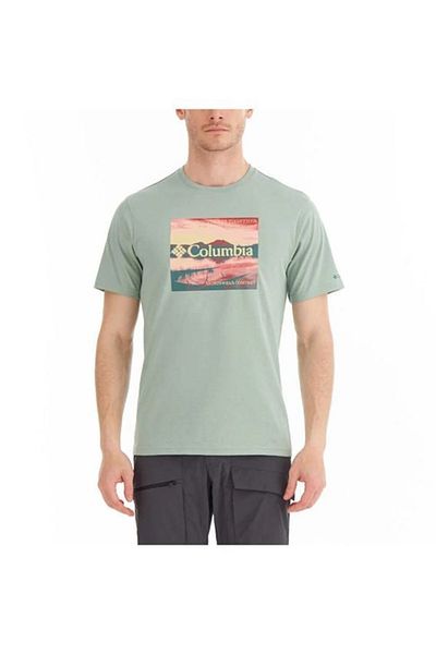 Columbia Tricou cu mânecă scurtă pentru bărbați Csc M Natures Palette Ss Tee Cs0314-350