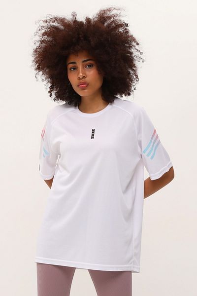 GENIUS STORE Magazin Tricou Sport damă Printed Fitness, Training Fit