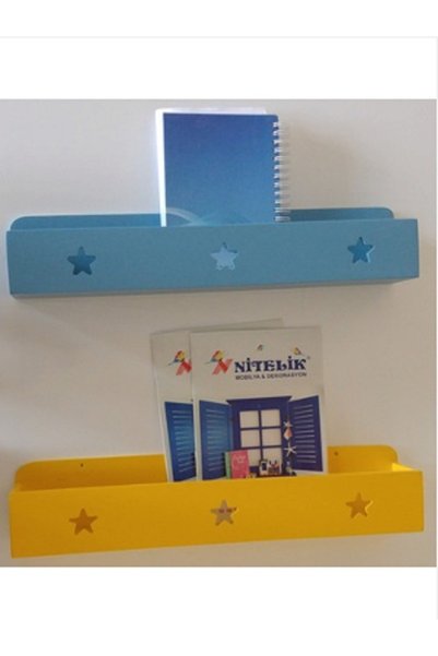 hommy Çiftli Lana Lake Montessori Kitaplık Raf