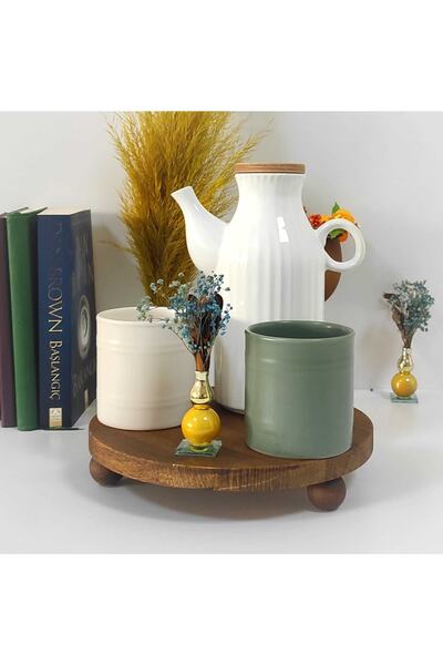 temamall ، تقديم تقديم على شكل كرة خشبية، عرض على شكل قدم خشبية طبيعية