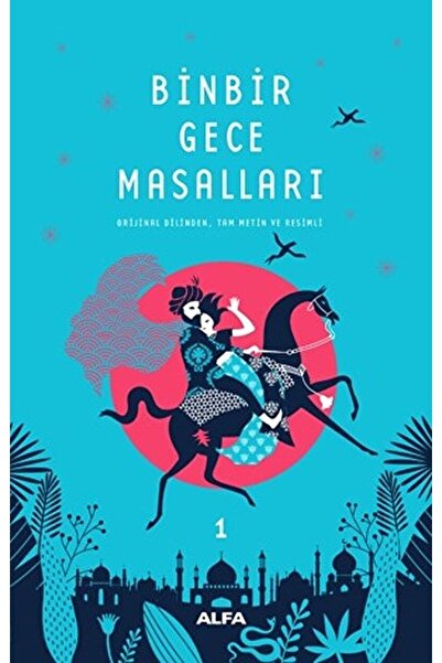 Alfa Yayınları Binbir Gece Masalları 1 Tam Metin Resimli (ciltli) - - Kollekt...