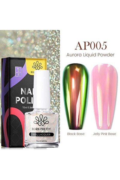 Born Pretty 10ml Aurora Crome Lıquıd Powder (sıvı Krom Ayna Inci Tozu )