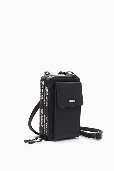 Levidor 920006 Çok Gözlü Telefon Bölmeli Kadın Çanta Cüzdan