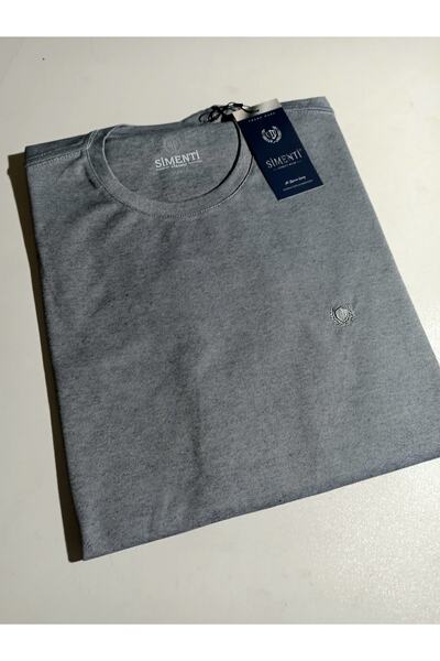 SİMENTİ Tricou Regular Fit cu decolteu