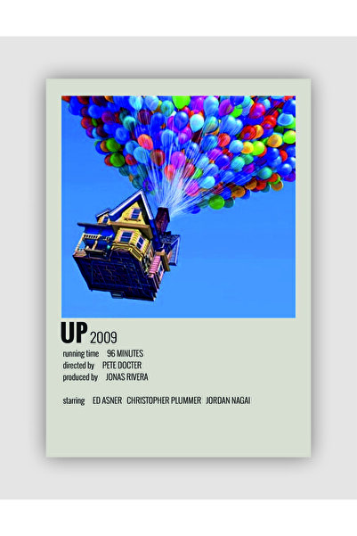 Up Film Info Card Wall Poster