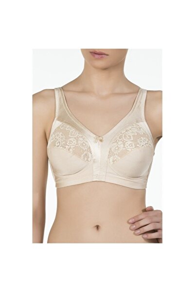 Kom Barbara Women's Sponge-Free, Non-Wireless Lace Supporting Bra