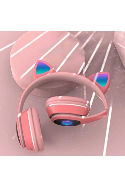 one depot only for quality life Kablosuz Kulaklık Bluetooth Mikrofonlu Kulaküstü Kulaklık Led Işıklı Katlanabilir