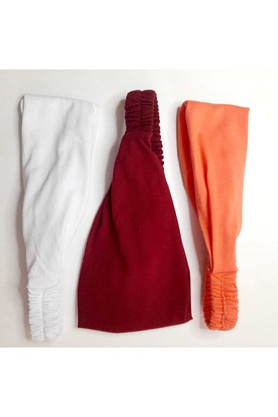 BERG - Bandana de parașuta din bumbac elastic din bumbac pieptănat colorat, fără model