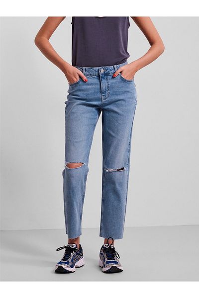 PIECES Jeans - Blau - Straight