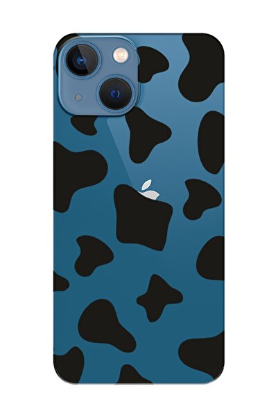 frondcase حافظة هاتف شفافة بنمط دلماسي صغير لهاتف آيفون 13