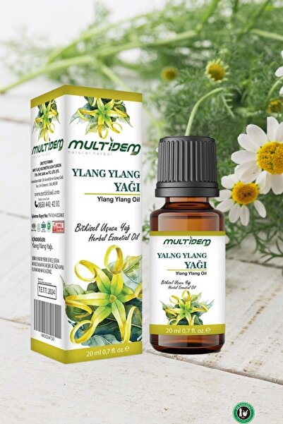 multidem Ylang Ylang Uçucu Bitkisel Yağı 20ml