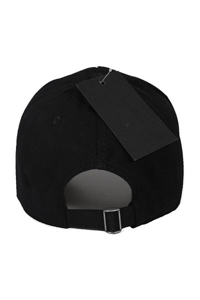 Trucker King Model Hat - Replaceable Leather Patch - Cotton - Unisex - Black