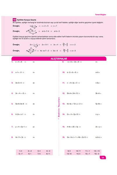 Doktrin Yayınları Kpss / Dgs / Ales / Ags Sıfırdan Sonsuza Matematik Soru Bankası Ve Matematik Yaprak Test (3 KİTAP)
