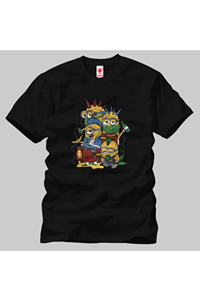 Built By Crazy Tricou unisex Minion Punk