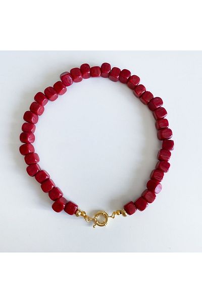CHARMLUCKY Red Necklace