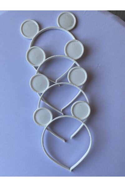 MAKSESUAR Dječja četverodijelna bela kruna Mickey Mouse