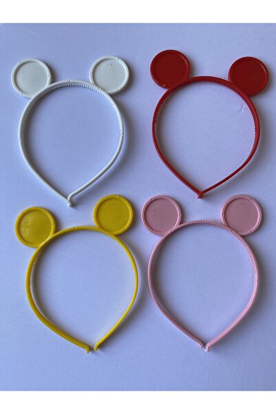 MAKSESUAR Children's 4-Piece Mixed Color Mickey Mouse Crown