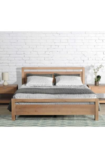 one design Ahşap Karyola Masif Ağaç Karyola Çitf Kişilik Ahşap Karyola