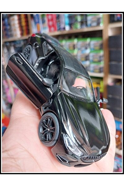 OYUNCAKSAHİLİ Bmw M8 Coupe Diecast Metal Orjinal Lisanslı Model 1.36 Araba Kapı Açılır Geri Çekbırak Black