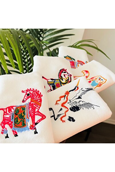 ge living Серія «Тварини» Рушник для рук з рожевим візерунком зебри (1 шт.)