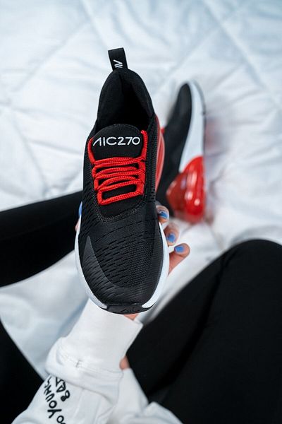 Shupe Unisex Μαύρα Κόκκινα Παπούτσια Aic 270 Sneaker