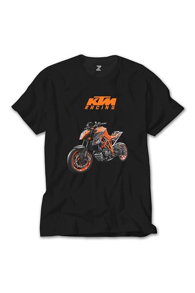 Z zepplin Μαύρο μπλουζάκι KTM 1290 Super Duke Racing